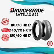 Bridgestone Battlax S22 110/70HR17 140/70HR17 150/60HR17 (TAHUN 2021 - 2023) [READY STOCK]