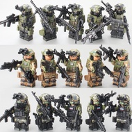 Compatible With Lego Military Third-party SAS Special Forces Villain German KSK Soldier Minifigure B