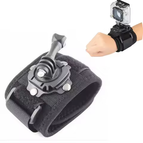 360 Degree Rotation Hand Wrist Strap for GoPro Hero 10 9 8 7 5 accessories Xiaomi Yi 4K SJ4000 H9r I