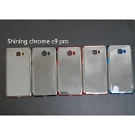 Samsung C9 SAMSUNG C9 PRO SHINING CHROME TPU CASE CLEAR Soft SILICONE CASE RTR135