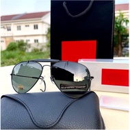 🇲🇾READY STOCK CHROMAX KACA OUTDOORSMAN AVIATOR STYLE GLASS SHOOTER ARMSPRING GADING UNISEX SUNGLASSE