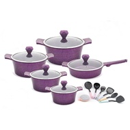 17PCS DESSINI GRANITE COOKWARE SET