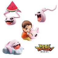 Anime Digimon Adventure Koromon 4PCS Figure Collectible Model Toys Ornaments Children birthday christmas gift
