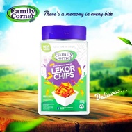 LEKOR CHIPS FAMILY CORNER (400GM)   #DAYAHSAFRISHOP