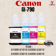(100% ORIGINAL) CANON GI-790 INK G1000 G2000 G3000 G4000 G1010 G2010 G3010 G4010 GI790 GI 790