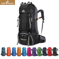 FREE KNIGHT 60L Backpack Hiking Backpack Hiking Bag FREE Rain Cover