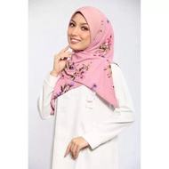 TUDUNG BAWAL INSTANT MOSCREPE PRINTED AWNING SCUBA