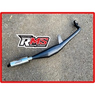 SUZUKI Racingknalpot Rc100SUZUKI Bravo black belly prepet RMS exhaust/