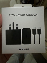 Samsung 25w 充電套裝 charger and cable
