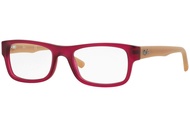 RX5268-5553 Eyeglasses, Matte Violet Frame 50mm w/Clear Demo Lens