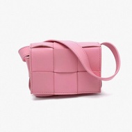 BV 櫻花粉Cassette mini肩背斜背枕頭包12*8*5 99新配件塵袋