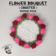 Flower Bouquet 1 / Flower Bouquet Coaster / Blanket - Coaster / Blanket