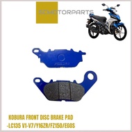 KOBURA RACING DISC BRAKE PAD LC135 V1 V2 V3 V4 V5 V6 Y16ZR FZ150 EGO S STANDARD CALIPER PNP BRAKE PA
