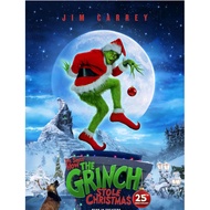 PG-BLURAY CARTOON MOVIE : The Grinch 2018 How the Grinch Stole Christmas 2000‧ Family/Comedy