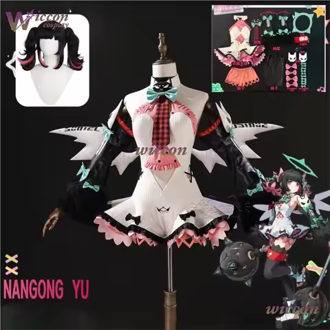 UHA Zenless Zone Zero ZZZ Angle Of Delusion Captain Nangong Cosplay Costume Wings Virtual Idol Nango