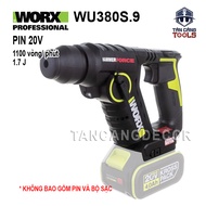 Máy Khoan Bê Tông 2 Chế Độ Dùng Pin 20V Worx WU380S.9 ( Thân Máy )