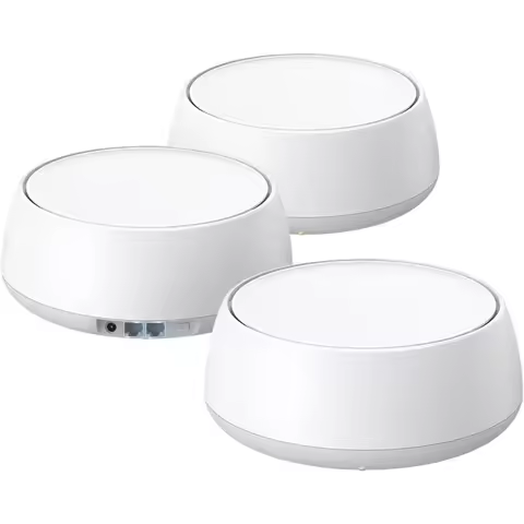 US Shipping Deco 7 BE25 Dual-Band BE5000 WiFi 7 Mesh System 4-Stream 5 Gbps 240 MHz Covers 6600 Sq.F