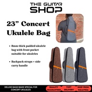Deluxe 8mm Think Sponge Padded 23 inch Ukulele Concert Bag ( LS001-23" / LS001-23 / 23 / 24inch )