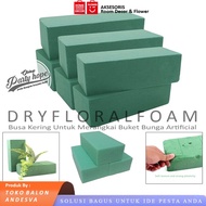 Flower Foam Buket Bunga / Busa Bunga Hijau Kering Busa Merangkai Bunga