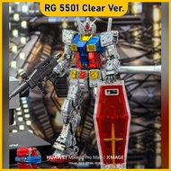 Changlong 5501 RX-78-2 Ver.2.0 Clear Version 1/144 Model Kit RG5501 Clear Color 5501