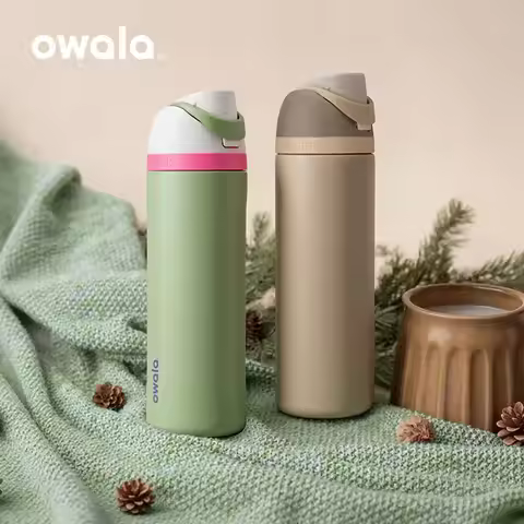 Owala 24oz Insulated Stainless Steel Water Bottle with Straw , BPA-Free Sports Water Bottle, Great f
