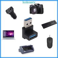 KOK 90 Degree USB3 0 Vertical 90° USB 3 0 TypeA Male Female Converter Adapter