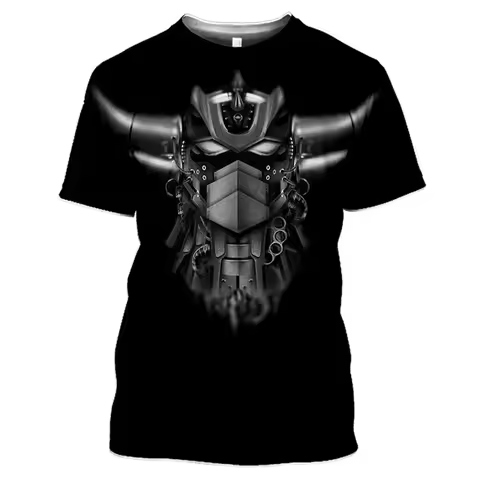 3D Printed Design Shirt 3D Animated Printed T-shirt for Men and Women, Oversized Design Shirt, Grand