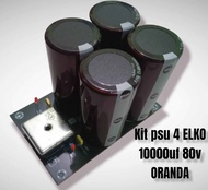 kit psu power supply 4 elko 10000uf 80v oranda