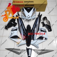 HLY Yamaha LC 135 LC135 V1 Cover Set Body Set White Black Hitam Putih Panda No 3
