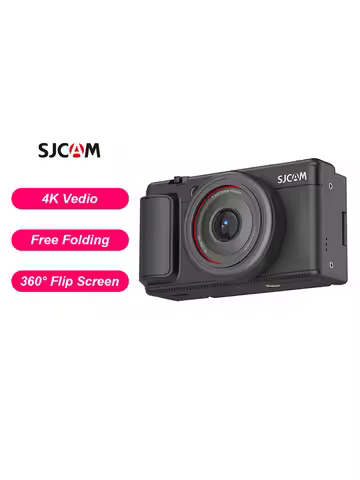 ZV200 5K Vlogging Camera with 80MP 360° Flip Screen F1.8 Auto Focus 5K/30fps Video Portable Travel C