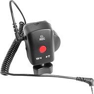 Camcorder Zoom Control Remote Control with 2.5 mm Jack Cable for LANC GH5 180A 130AC DV Battery for