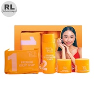 Beauty Vault Premium Rejuvenating Skincare Set – Kojic Soap,Toner,Night Cream & Sunblock SPF45