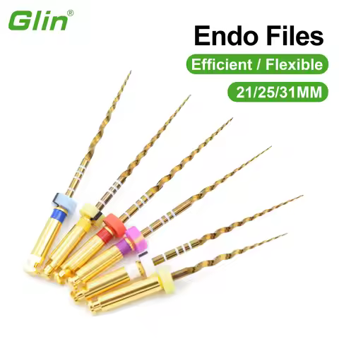 Dental Rotary Super Files Gold Files Rotary Files Niti Heat Activation Endodontic Flexible Dentist U