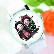 Đồng hồ đeo tay nam nữ in hình Nezuko Tanjiro Kimetsu no yaiba Demon Slayer Thanh gươm diệt quỷ anim