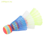 LANfigure 1Pc Colorful Badminton Balls Portable Shuttlecocks Foam Ball Head Plastic Ball Badminton Outdoor Family Movement Supplies MY