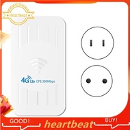 [Hot-Sale] Waterproof Outdoor 4G WiFi Router 300Mbps Wifi Extender with SIM Card 3G/4G LTE Router Long Range 100M 32 Users