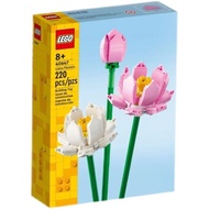 Flower 40647 Lotus Preserved Flower Flower Boys Girls Children Educational Assembled Building Block 