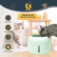 EZPET🐱Premium Pet Water Fountain Pet Water Dispenser Pet Feeder Drinking Bowl Cat Water Fountain Pet