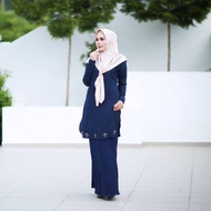 Kurung SELINE (CE01 - NAVY BLUE)