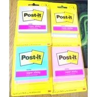 SUPER STICKY 3 IN X 3 IN POST-IT3m (76MM X 76MM)
