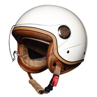 ORZ Retro Motorcycle Pedal 3/4 Half Helmet AJ.C