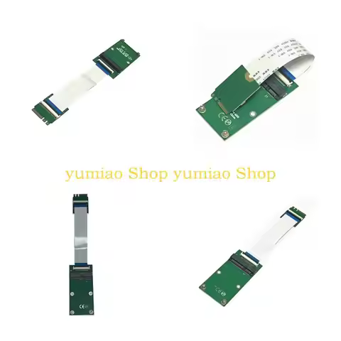 587B Mini PCIE to Mini PCIE Extender States Disk Extension Adapter A+E M.2 NGFF WiFi Networks Card E