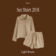 Rool - Shirt Set-2 Piece 2031 ชุดเซ็ต 2 ชิ้น
