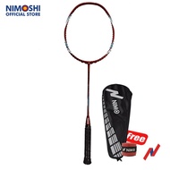 NIMO Raket Badminton COACH 130 FREE Tas Towel Grip Raket Bulutan
