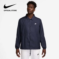 Nike Mens Club Coaches  Jacket - Obsidian