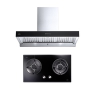 MEX Set รุ่น V7812MHR+ K632BFX90 เตาแก๊สและเครื่องดูดควันกระโจม