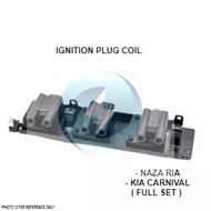 NEW IGNITION PLUG COIL NAZA RIA KIA CARNIVAL ( FULL SET ) 0K9BV-1810X