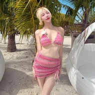 BikiniStoreVn : 3-Piece Bikini Skirt S141 - Sexy Bikini with Skirt - Beautiful Beach Bikini