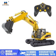 Huina 1535 RC Excavator 1/14 Scale 15Ch Rc Die-Cast Construction Truck Radio Control Toy Alloy Engin