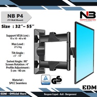 Led TV Bracket Bracket 32 40 42 43 49 50 55 inch, NB P4 Swivel